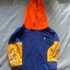 Polo Ralph Lauren Kids Color-Blocked Jersey Hooded T-Shirt Size 2T